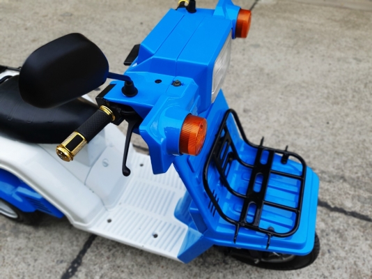 ขายรถป๊อป Honda Gyro-x สีฟ้า-ขาวใหม่ สตาร์ทมือสภาพใหม่