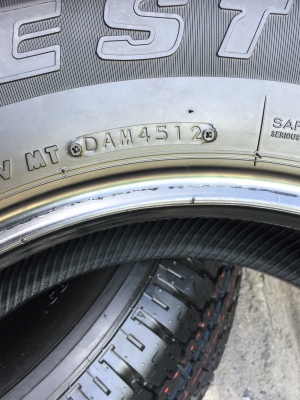 ขายยางบริสโตน245/70/16ปี12/2เส้น ลบปี/2เส้น ถอดล้ออ่ะไหล่ ชุด4เส้น4800฿โทร.0879050181.ส่งได้ทั่วไทยครับ