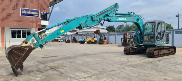 ขายด่วน785,000บาทรถแบคโฮKOBELCOSK135SR-6มาร์ซิคเทียบเท่าPC130ซีเรียล์สูงออโต้คันเร่งเต่ากะต่ายคลนโทลน้ำมันปั้มนี้วระบบไฟฟ้าครบเร็วแรงไม่โหลดเครื่อง 4สูบ อีซูซู4BG1เทอร์โบมีตัวสับคอลโทลรถนอกเพื่งนำเข้ามาใหม่จากญี่ปุ่นยังไม่ได้ใช้ในไทยเลย