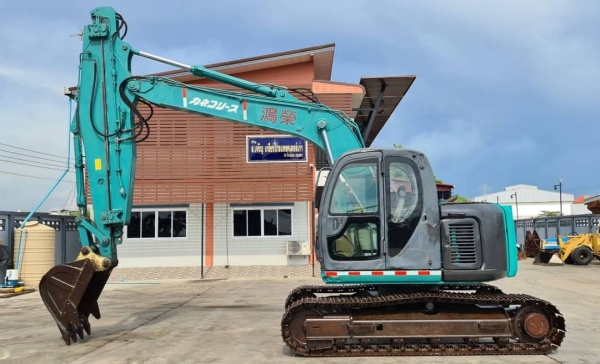 ขายด่วน785,000บาทรถแบคโฮKOBELCOSK135SR-6มาร์ซิคเทียบเท่าPC130ซีเรียล์สูงออโต้คันเร่งเต่ากะต่ายคลนโทลน้ำมันปั้มนี้วระบบไฟฟ้าครบเร็วแรงไม่โหลดเครื่อง 4สูบ อีซูซู4BG1เทอร์โบมีตัวสับคอลโทลรถนอกเพื่งนำเข้ามาใหม่จากญี่ปุ่นยังไม่ได้ใช้ในไทยเลย