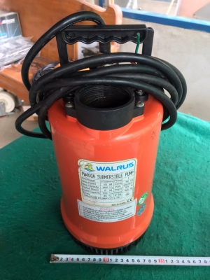 ปั๊มจุ่ม ปั๊มแช่ ยี่ห้อ walrus รุ่น PW400A ใช้ไฟ 220v 400w สภาพดี ราคา 1,500 บาทรวมส่งค่ะ ปั๊มจุ่ม ปั๊มแช่ ยี่ห้อ walrus รุ่น PW400A ใช้ไฟ 220v 400w สภาพดี ราคา 1,500 บาทรวมส่งค่ะ