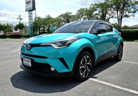 Toyota CHR HV Hi ไฮบริดตัวท็อปสุด ล้อแม็กซ์ลายใหม่