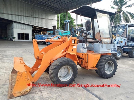 ขายรถตักดิน HITACHI LX20 MADE IN JAPAN