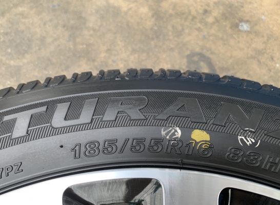 ล้อแม็กป้ายแดง Honda Jazz GK ตัวท็อป ขอบ 16 พร้อมยางใหม่ป้ายแดง 185-55-16 Bridgestone ปี 20 ใหม่ยกห้าง ล้อแม็กป้ายแดง Honda Jazz GK ตัวท็อป ขอบ 16 พร้อมยางใหม่ป้ายแดง 185-55-16 Bridgestone ปี 20 ใหม่ยกห้าง