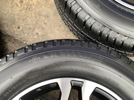 ล้อแม็กป้ายแดง Toyota Revo 2020 รุ่นใหม่ล่าสุด ขอบ 18 ดำหน้าเงา พร้อมยางป้ายแดง 265-60-18 Michelin ปี 20 สวยกริ๊บ ล้อแม็กป้ายแดง Toyota Revo 2020 รุ่นใหม่ล่าสุด ขอบ 18 ดำหน้าเงา พร้อมยางป้ายแดง 265-60-18 Michelin ปี 20 สวยกริ๊บ