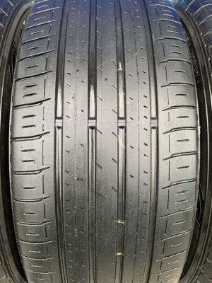 ล้อแม็ก Honda Civic FC ขอบ 16 สีดำหน้าเงา พร้อมยาง 215-55-16 Dunlop ปลายปี 17