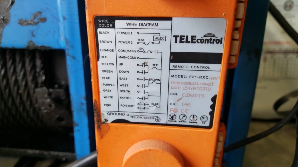 รอกเครน 6.3 ตันสภาพพร้อมใช้งานถอดออกเปลี่ยนตัวใหญ่ขึ้นครับ