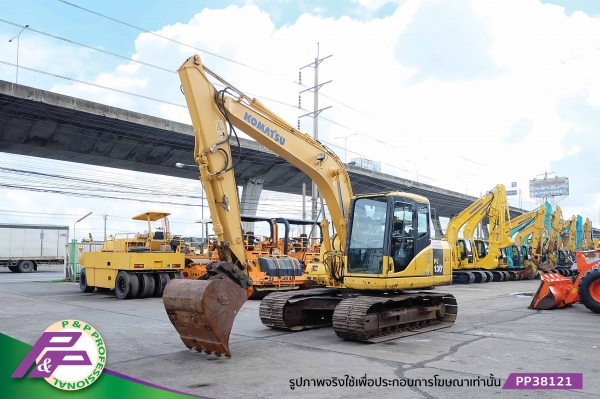 ขายรถขุด KOMATSU PC130-7 ราคา 1,240,000 บาท เก่านอกสภาพดี โดย P&amp;P Pro