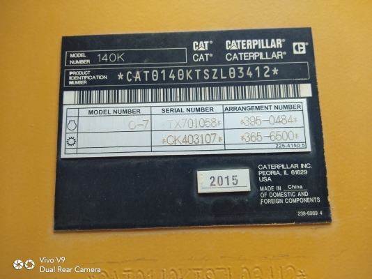 ขายรถเกรด CATERPILLAR,140K