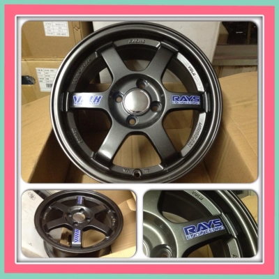 ขายแม็กมือ2 TE37 ขอบ15 กว้าง 7 ออฟ 35 ราคา 9,000 บาท ถูกๆ