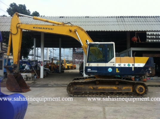 รถขุด PC200-5 รถนอก นำเข้า บจก.สหสินอีควิปเม้นท์ โทร.081-5851880, 02-5168100-1