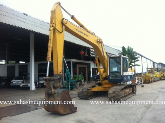 รถขุด PC200-5 รถนอก นำเข้า บจก.สหสินอีควิปเม้นท์ โทร.081-5851880, 02-5168100-1