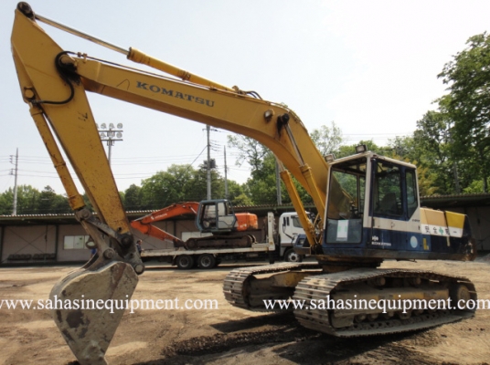 รถขุด PC200-5 รถนอก นำเข้า บจก.สหสินอีควิปเม้นท์ โทร.081-5851880, 02-5168100-1