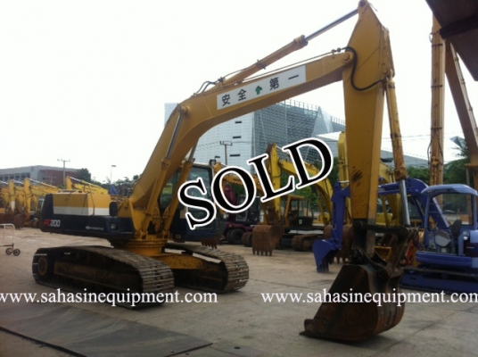 รถขุด PC200-5 รถนอก นำเข้า บจก.สหสินอีควิปเม้นท์ โทร.081-5851880, 02-5168100-1