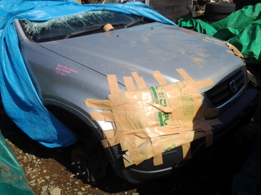 หัวตัด - ท้ายตัด crv เครื่อง B20B  GEN1  กำลังใส่ตู้มาเมื่่องไทย