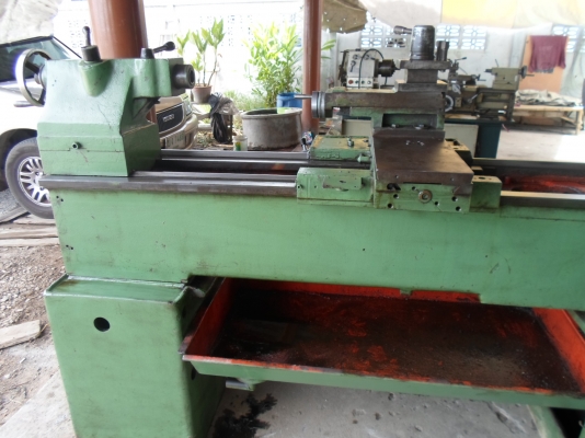 เครื่องกลึง 7 ฟุต หนัก 2 เพลา เกียร์บล็อก กลึงเกลียวไม่ต้องเปลี่ยนเฟือง 125,000