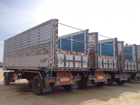 ลูกพ่วงพืชไร่ดั้มพ์ กระบะอลูมิเนียมชุดใหญ่