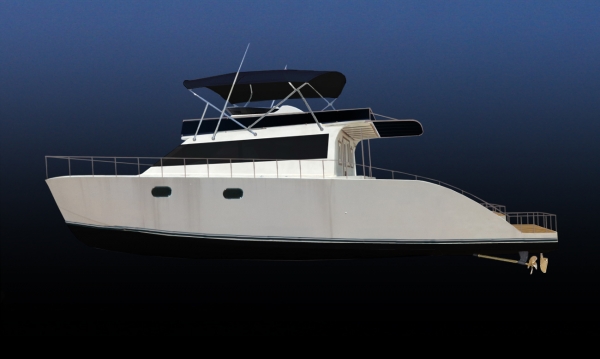 ต้องการขายเรือเร็ว เรือแคททามาราน (catamaran speed boat ) 50 ฟุต