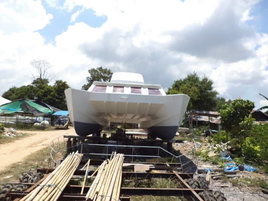 ต้องการขายเรือเร็ว เรือแคททามาราน (catamaran speed boat ) 50 ฟุต