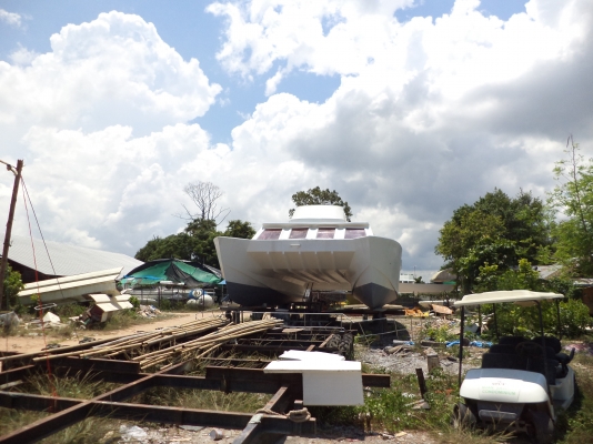 ต้องการขายเรือเร็ว เรือแคททามาราน (catamaran speed boat ) 50 ฟุต