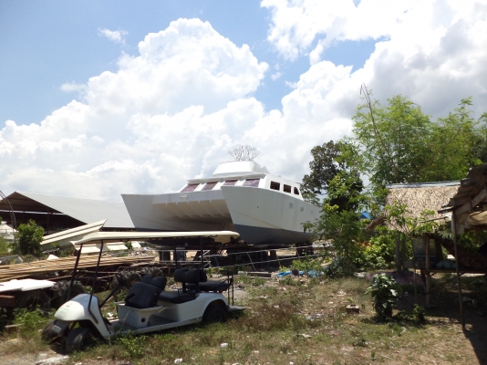 ต้องการขายเรือเร็ว เรือแคททามาราน (catamaran speed boat ) 50 ฟุต