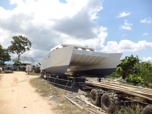 ต้องการขายเรือเร็ว เรือแคททามาราน (catamaran speed boat ) 50 ฟุต