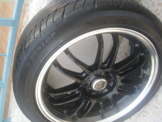 ขายล้อแม็ก Rays re30 17"x7" et42 4รู 100/114.3+ยาง (081-3747940)