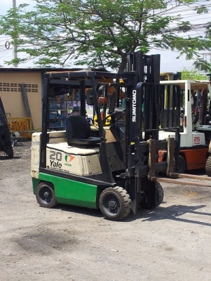 forklift YALE  FG20CVI เครื่องยนต์เบนซิน  เกียร์AUTO  ยกสูง 3.0 เมตร งาสไลด์
