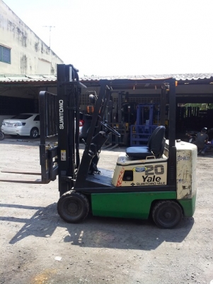 forklift YALE  FG20CVI เครื่องยนต์เบนซิน  เกียร์AUTO  ยกสูง 3.0 เมตร งาสไลด์