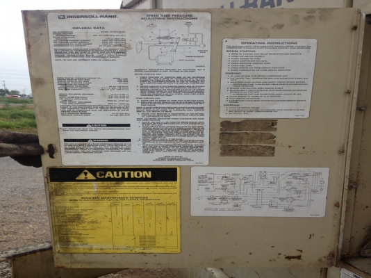 เครื่องลม Ingersollrand 825 สภาพพร้อมใช้งาน เครื่องลม Ingersollrand 825 สภาพพร้อมใช้งาน