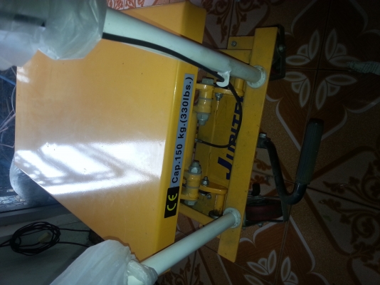 โต๊ะยก 150 กก ยกสูง 1.4 เมตร ราคาพิเศษเหลือ 9500 บาท