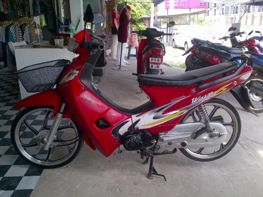 ขาย!เวฟ100 สต๊าทมือ ล้อแม็ก ปี41 รถเครื่องดีแน่นๆ ทะเบียน+เอกสารโอน ภาษีไม่หมด
