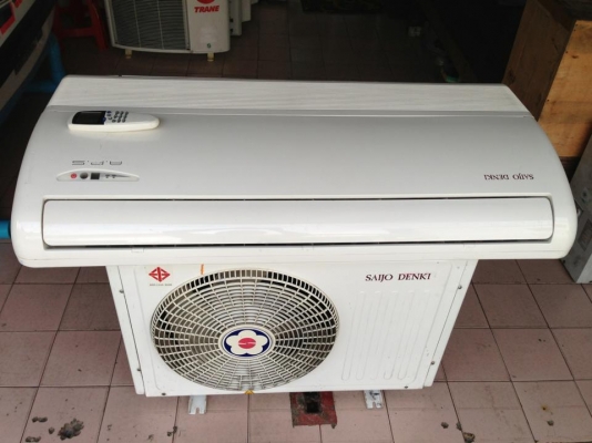 **** ขายแอร์ SAIJO DENKI 18000 BTU สภาพ 90\% ****