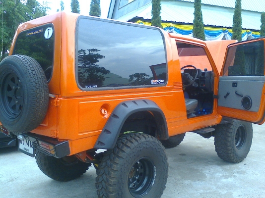 suzuki caribian 1.3 เครื่องเสียงตรืม ยาง35 เทรินเพลา อย่างหล่อขั้นเทพ ยังไม่กินแก้สครับ