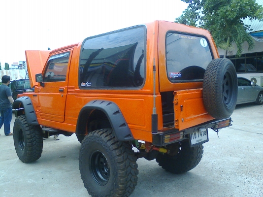 suzuki caribian 1.3 เครื่องเสียงตรืม ยาง35 เทรินเพลา อย่างหล่อขั้นเทพ ยังไม่กินแก้สครับ