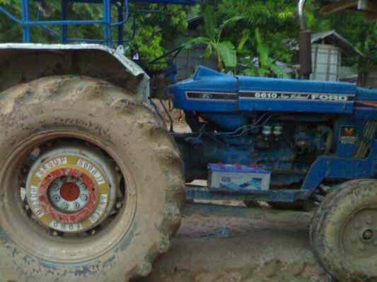 Ford6610 เสื้อลาย หาง7 ใบดัน