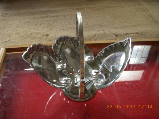 ขายที่วางเทียนพับได้ งานเก่าสแตนเลสจากอังฤกษ