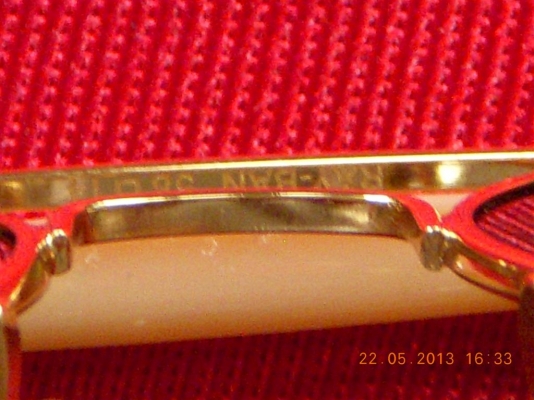 ขายเหมาแว่นตา rayban made in italy 2 อัน และ  AO 1 อัน