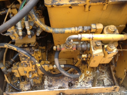 รถตักล้อยาง KOMATSO สภาพพร้อมใช้