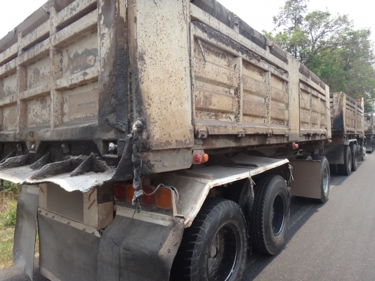 ขายด่วน  รถสิบล้อสองเพลาดั้มพ์พ่วง แม่-ลูก ISUZU  DEGA  270  ยูโร1  เดิมๆ  สภาพดีมากสมบูรณ์แบบ  พร้อมใช้งาน