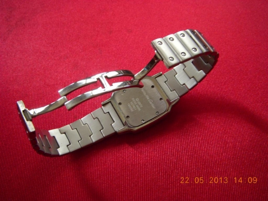 ขายนาฬิกาข้อมือชาย cartier เครื่องสวิทแท้