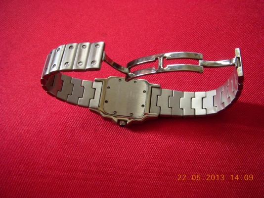 ขายนาฬิกาข้อมือชาย cartier เครื่องสวิทแท้