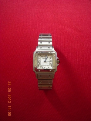 ขายนาฬิกาข้อมือชาย cartier เครื่องสวิทแท้