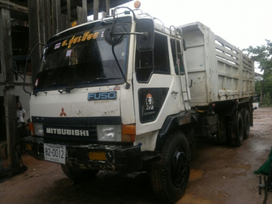 ขายด่วน MITSUBISHI FN527MA2800สองเพลาดั้มสภาพพร้อมใช้รีบโทร 0801515451 0811838154