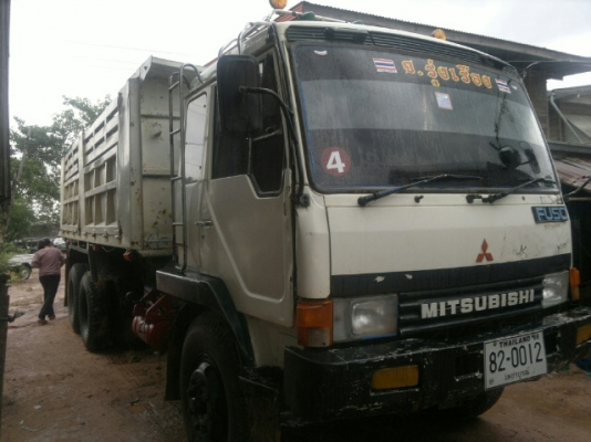 ขายด่วน MITSUBISHI FN527MA2800สองเพลาดั้มสภาพพร้อมใช้รีบโทร 0801515451 0811838154