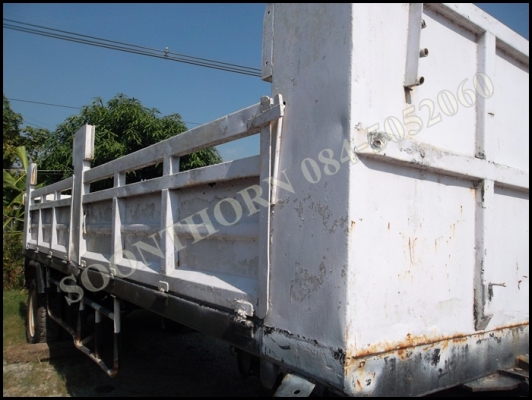 ขายด่วน ลูกพ่วง 2 เพลา กระบะเหล็กไม่ดั้ม ยาว 6.4 M สภาพสวย เดิมๆ ราคาสุดคุ้ม ขายด่วน ลูกพ่วง 2 เพลา กระบะเหล็กไม่ดั้ม ยาว 6.4 M สภาพสวย เดิมๆ ราคาสุดคุ้ม