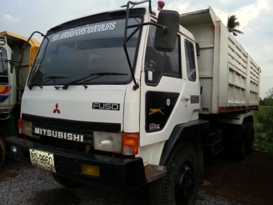 ขายด่วน MITSUBISHI FN527MTD5000สองเพลาดั้มสภาพเดิมๆไม่มีลูกผสมรรีบโทร 0801515451 0811838154