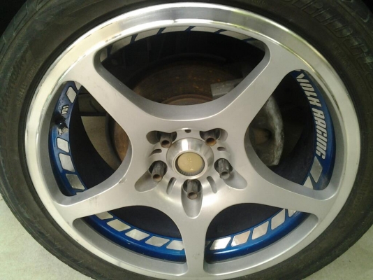 ขายล้อ  volk challenge 18 หน้า8 หลัง9  5รู114.3