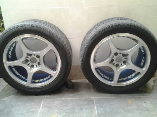 ขายล้อ volk challenge 18 หน้า8 หลัง9 5รู114.3 ขายล้อ volk challenge 18 หน้า8 หลัง9 5รู114.3