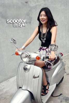 จำหน่าย scooter รถป๊อป minivespa สั่งสีได้ตามที่ต้องการ